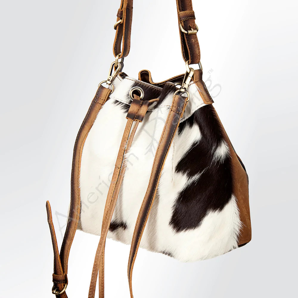 Cowhide Bucket Bag