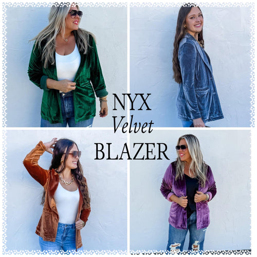 NYX Velvet Blazers 2023 PREORDER