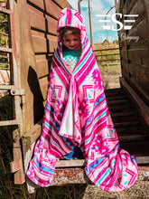 Kids Wearable Blanket with Hood