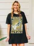 Kick Rocks Cowboy Tshirt Dress