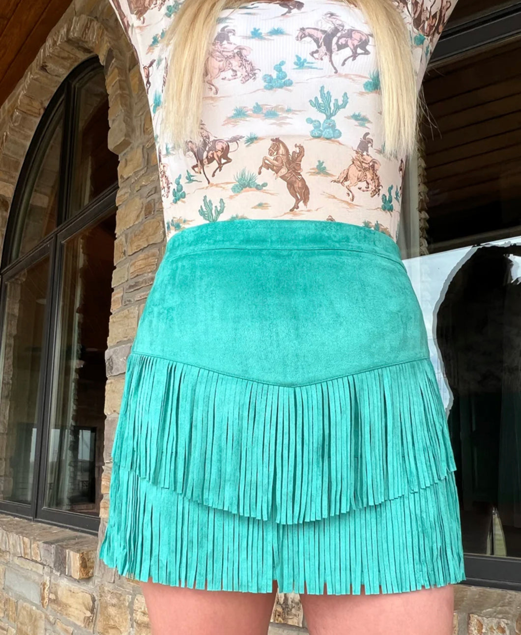 Fort Worth Fringe Skirt