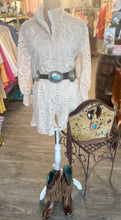 Embroidery Lace Top And Shorts Set