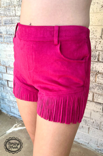 Nashville Babes Fringe Shorts