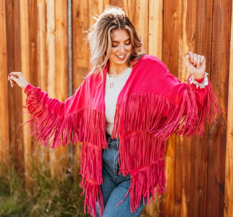 Fringe Fanatic Pink