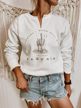 V Neck Saguaro Sweatshirt