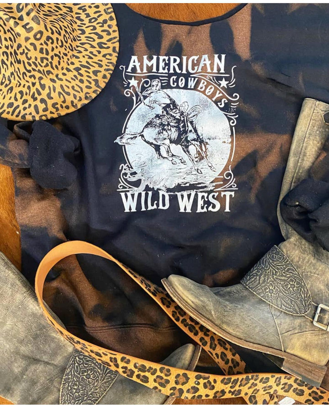 Bleached American Wild West Sweatshirt