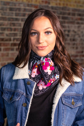 Embroidered Bandana