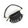 Suede removeable Fringe Fanny Pack - Bum Bag - Hip Bag