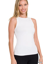 Soft ribbed Crew Neck Tank