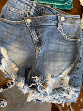 Criss Cross Summer Jean Shorts