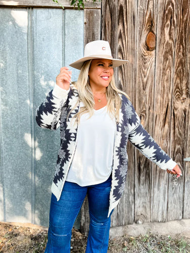 Aztec Reversible Cardigan