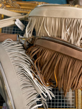 Suede removeable Fringe Fanny Pack - Bum Bag - Hip Bag